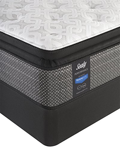 Sealy Response Performance 13 5 Inch Plush Euro Pillow Top Mattress